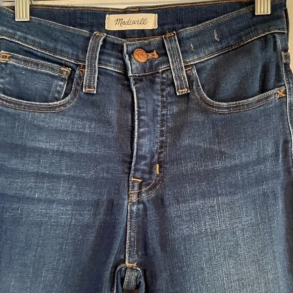 🎉Host Pick🎉 Madewell 9” Mid-Rise Skinny Jeans‎ Size 25 w/ 5 pockets & stretch - Picture 5 of 10